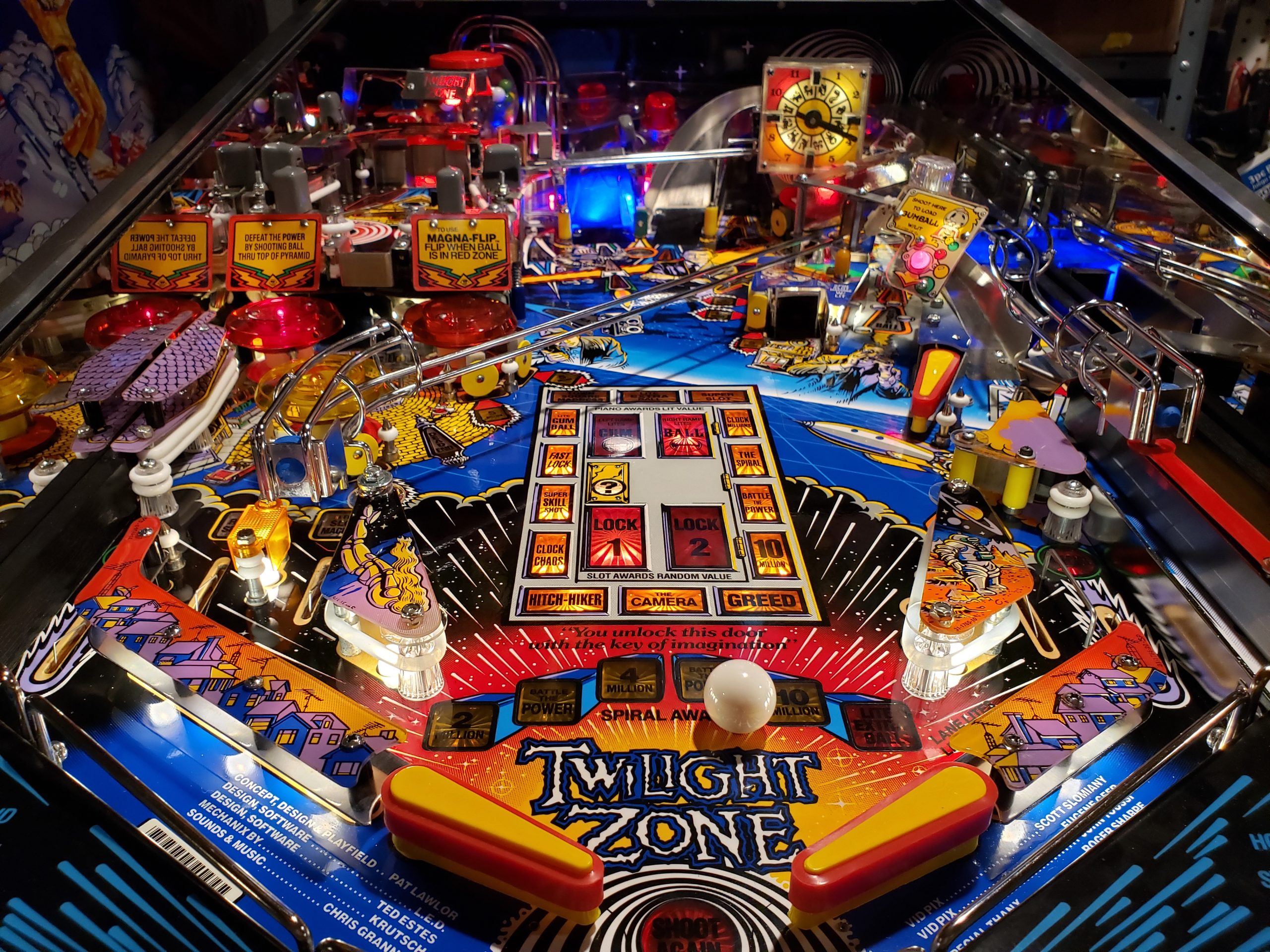 Bally Midway 1993 Twilight Zone Pinball Machine